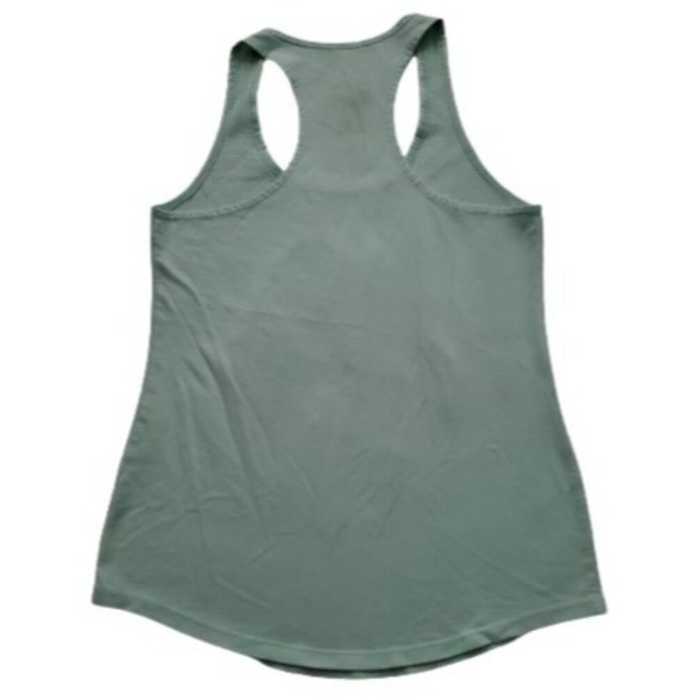 Lily Grace Women's Bee Calm Bee Grateful Tank Top Mint Green Size Medium - Picture 5 of 11